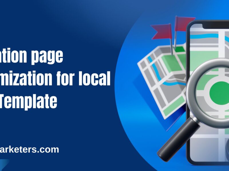 Location page optimization for local SEO Template